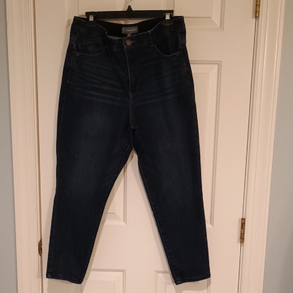 Wit&Wisdom Denim - Wit&Wisdom Dark Wash Skinny Jeans - High Rise Stretch